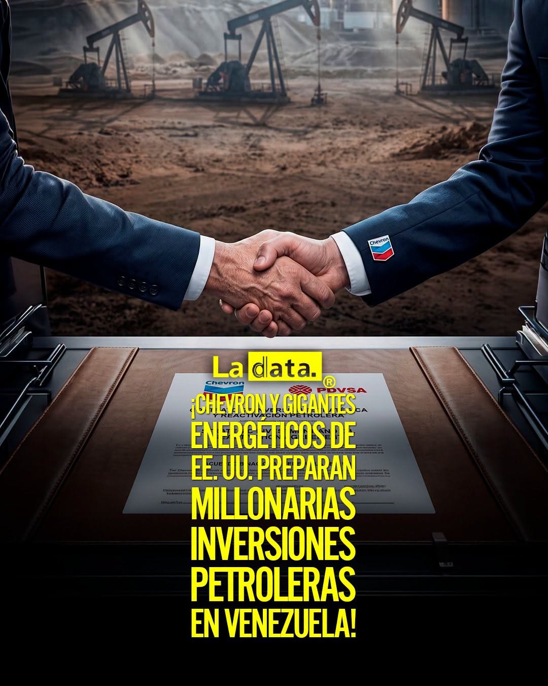 @ladataec👈 #ladata #TendenciaPolítica #Chevron #Venezuela #Petróleo