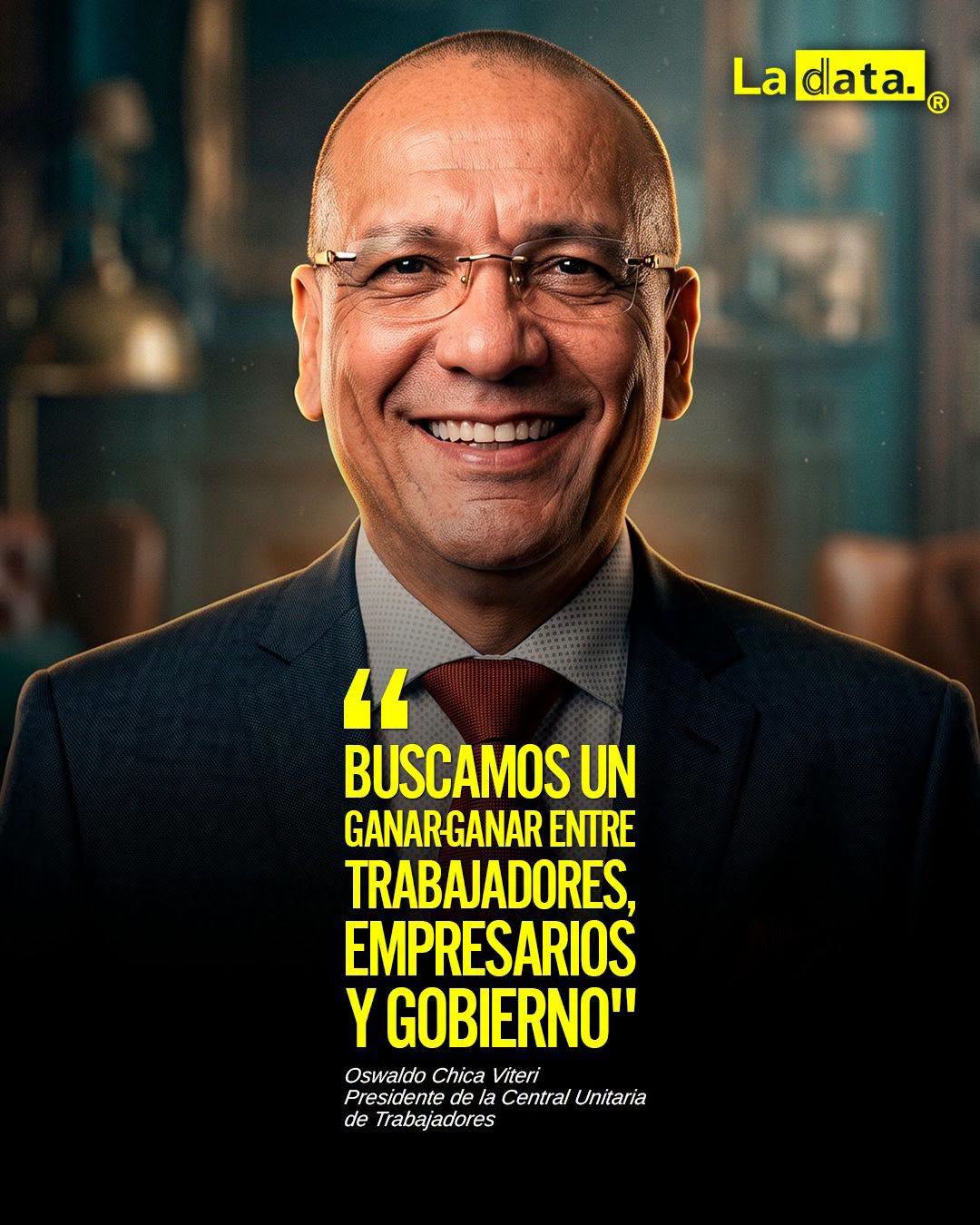 @ladataec 👈 #ladata #TendenciaPolítica #OswaldoChica #CUT