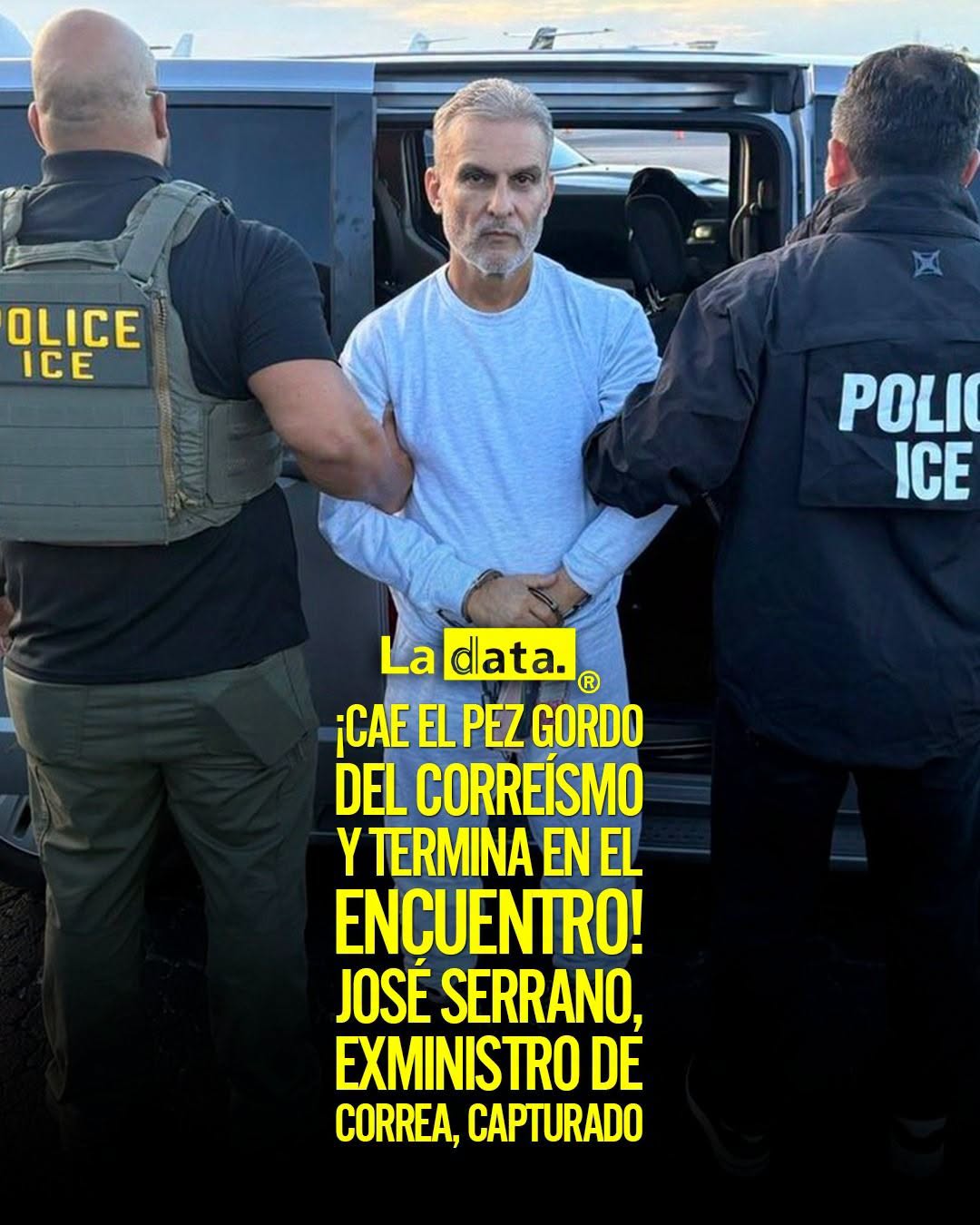 @ladataec👈 #ladata #TendenciaPolítica #JoséSerrano #Correísmo