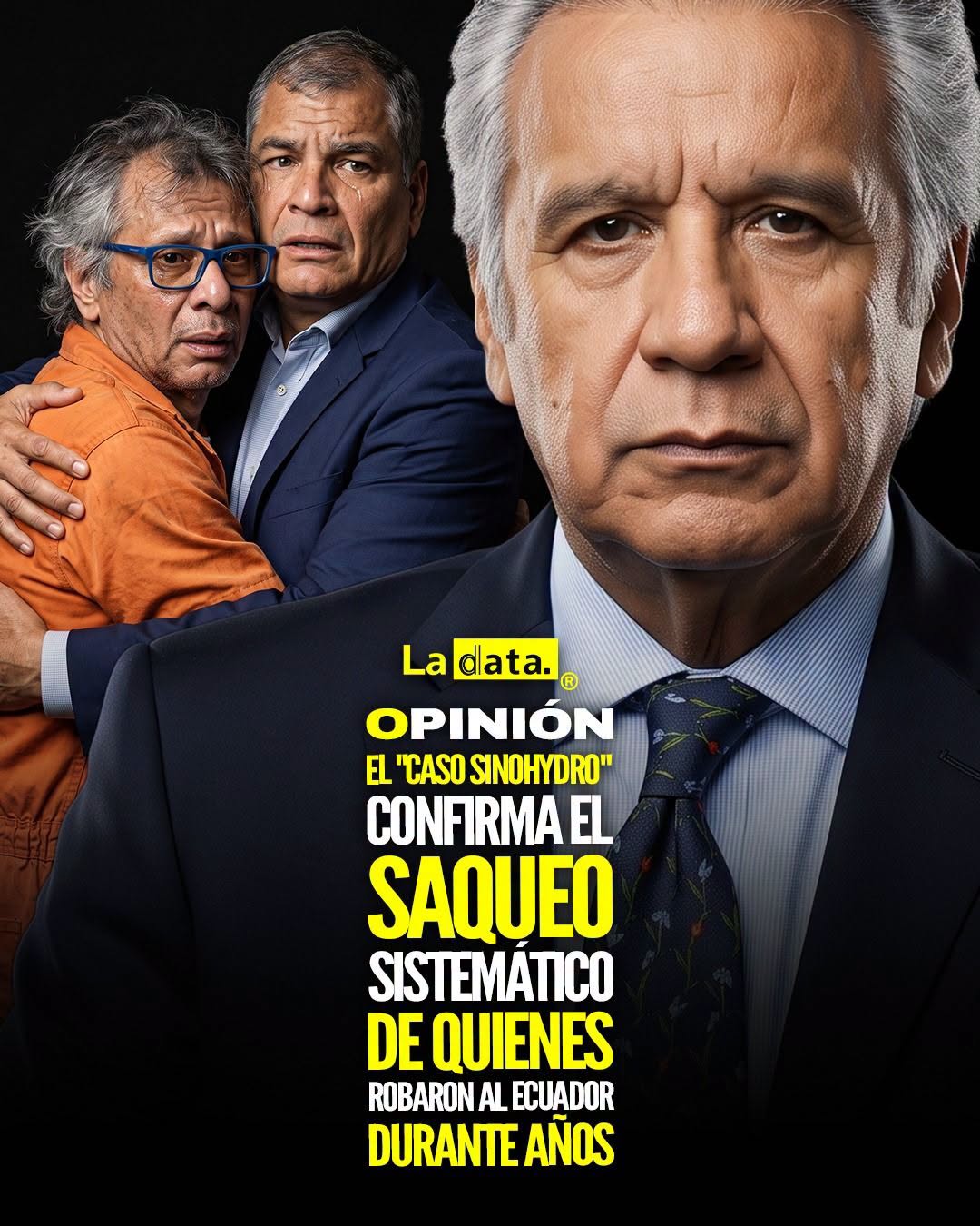 @ladataec 👈 ‎ ‎#ladata #TendenciaPolítica #RafaelCorrea #LenínMoreno