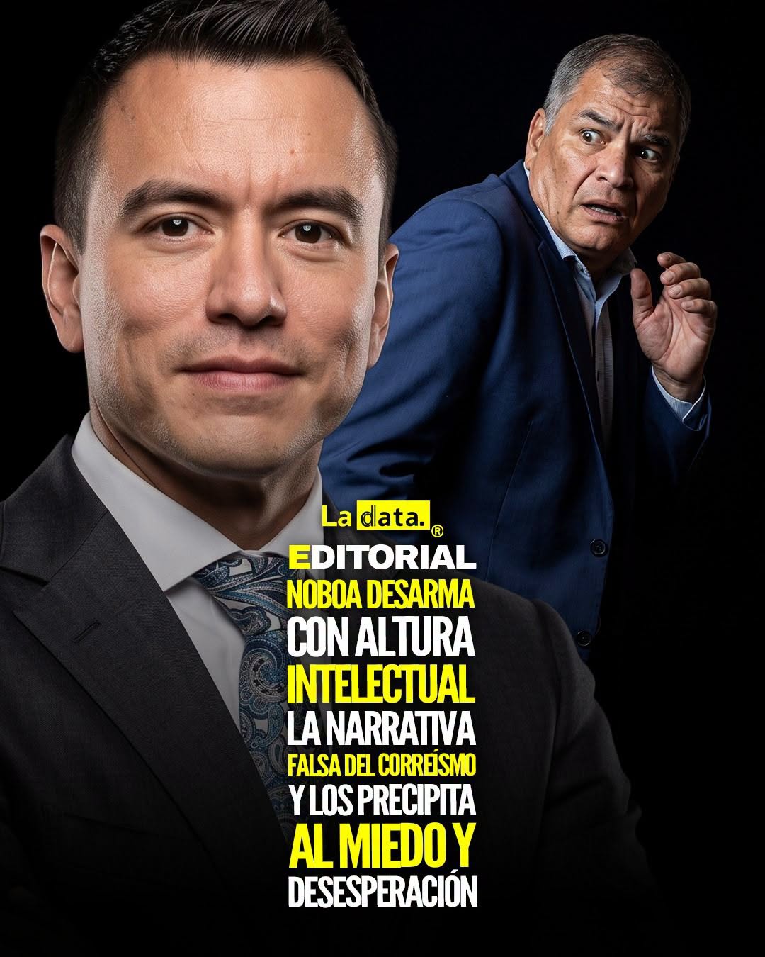 @ladataec 👈 ‎ ‎#ladata #TendenciaPolítica #DanielNoboa #Justicia