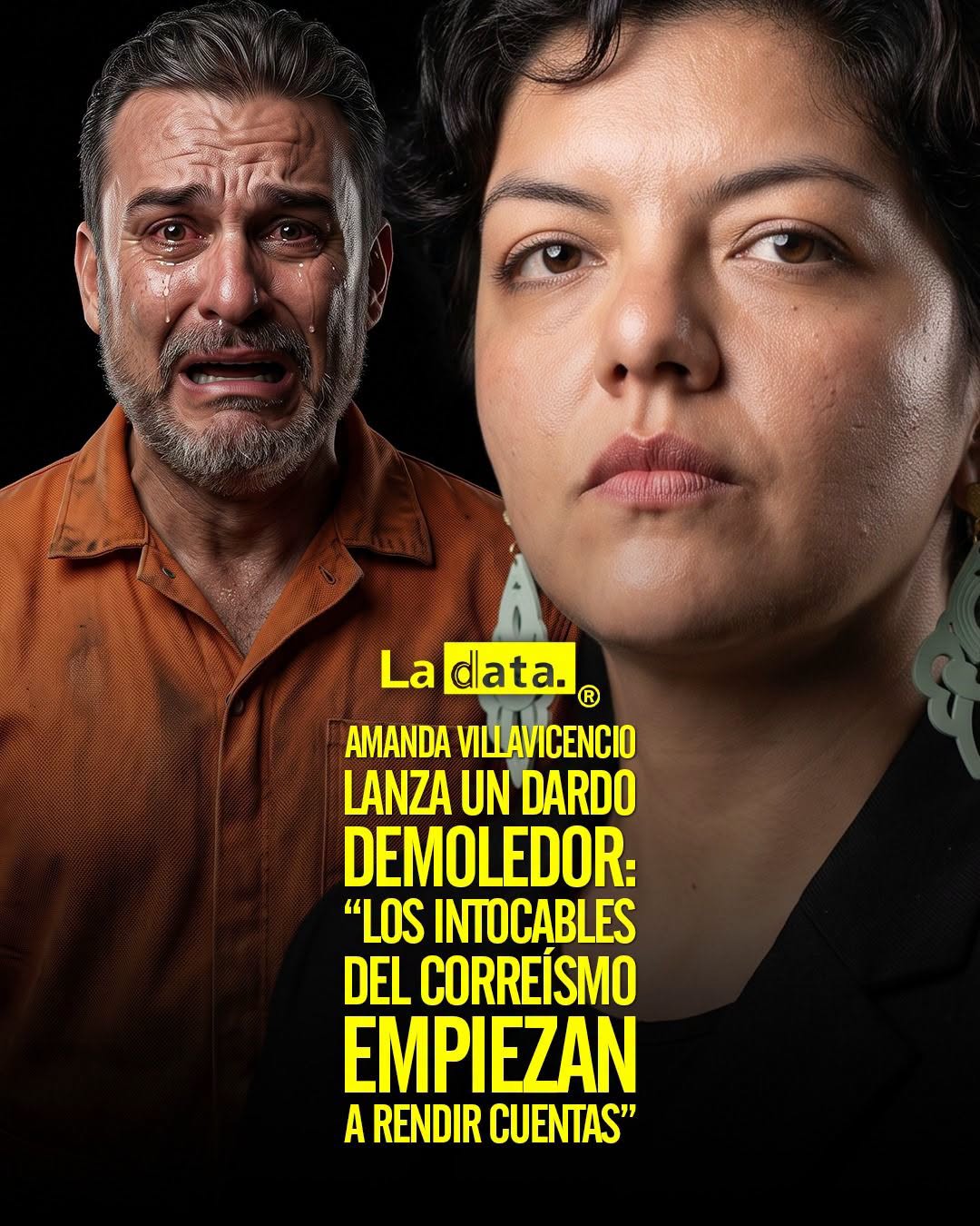 @ladataec👈 #ladata #TendenciaPolítica #JoséSerrano #AmandaVillavicencio