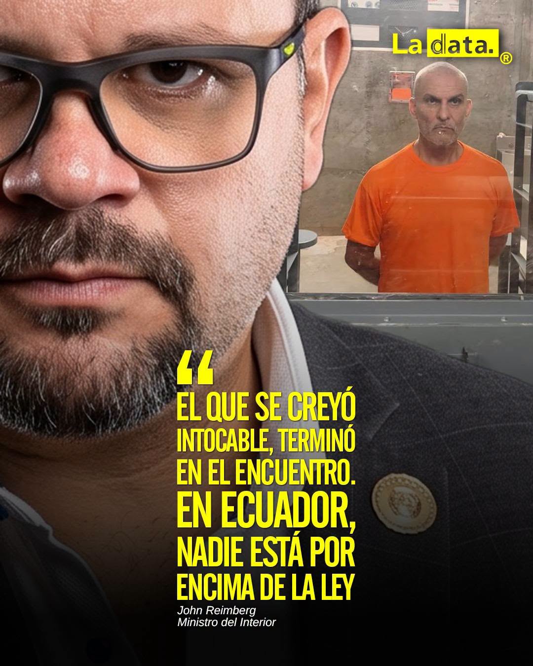 @ladataec👈 #ladata #TendenciaPolítica #ElEncuentro #JohnReimberg