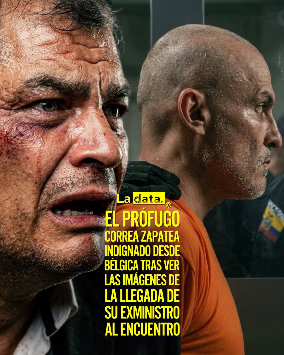 La Data  #ladata #tendenciapolítica #rafaelcorrea #joseserrano