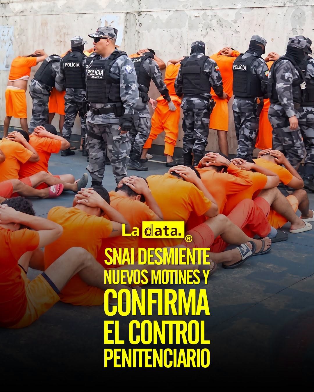@ladataec👈 #ladata #Tendencia #Ecuador #Cárceles #SNAI #Seguridad