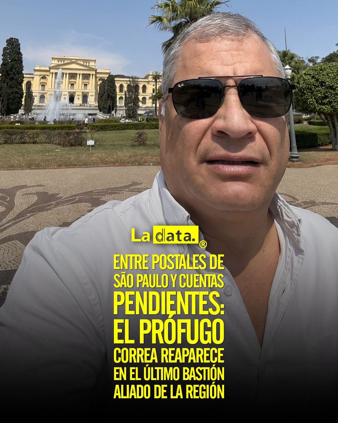 @ladataec 👈 ‎ ‎#ladata #TendenciaPolítica #RafaelCorrea #Brasil
