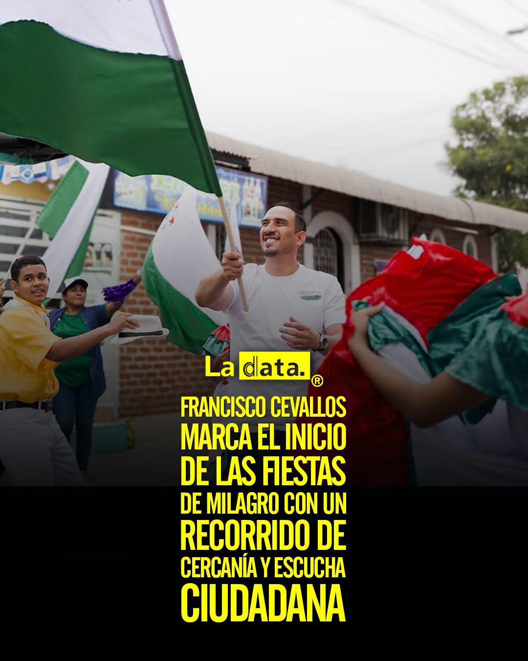 @ladataec 👈 ‎ ‎#ladata #TendenciaPolítica #FranciscoCevallos #Milagro