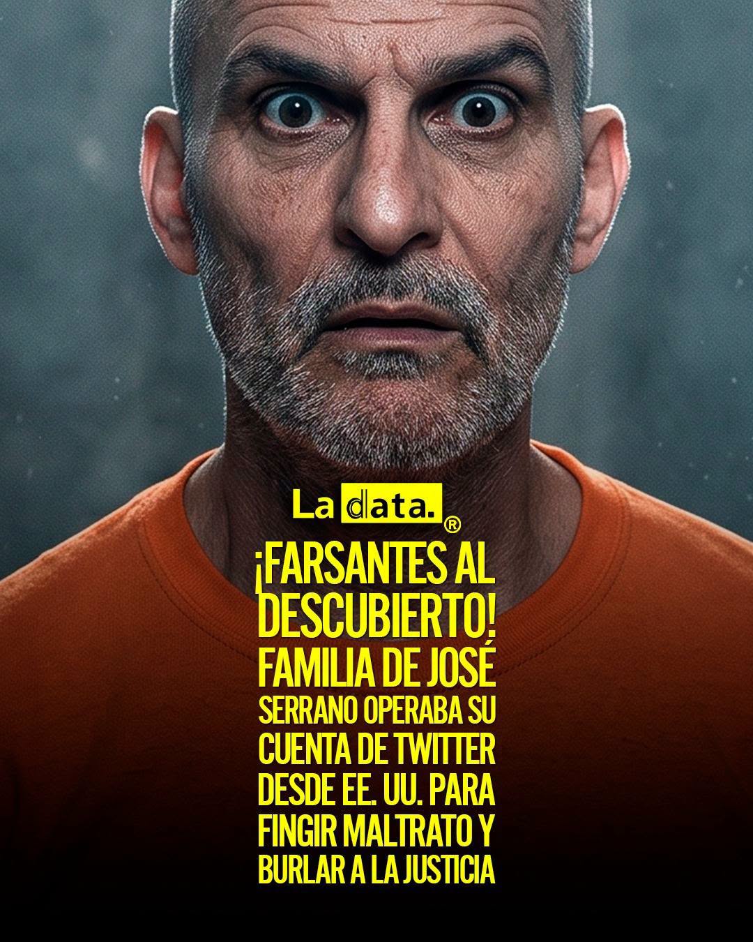 @ladataec 👈 #ladata #TendenciaPolítica #JoséSerrano #SNAI