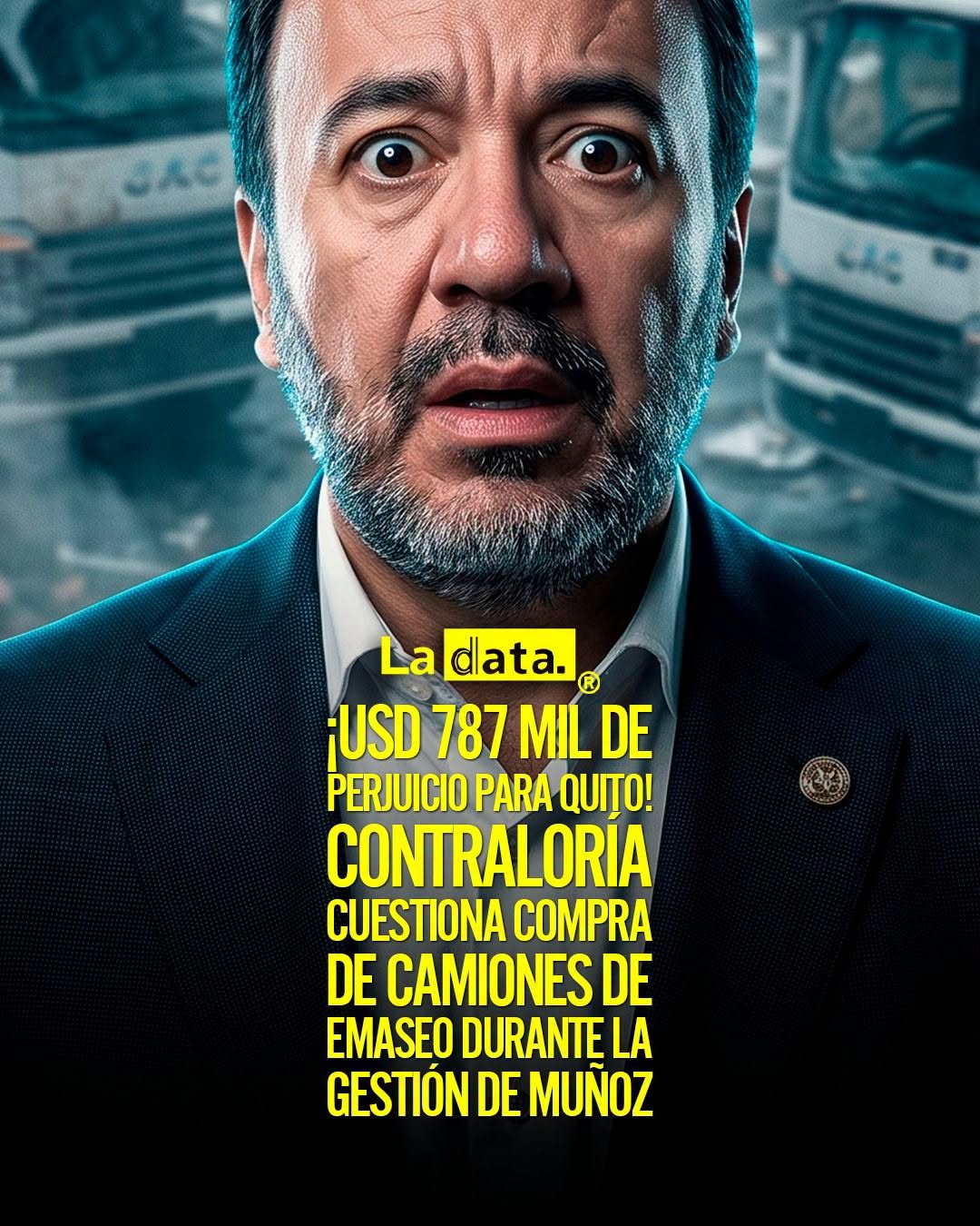 @ladataec👈 #LaData #TendenciaPolítica  #EMASEO #PabelMuñoz