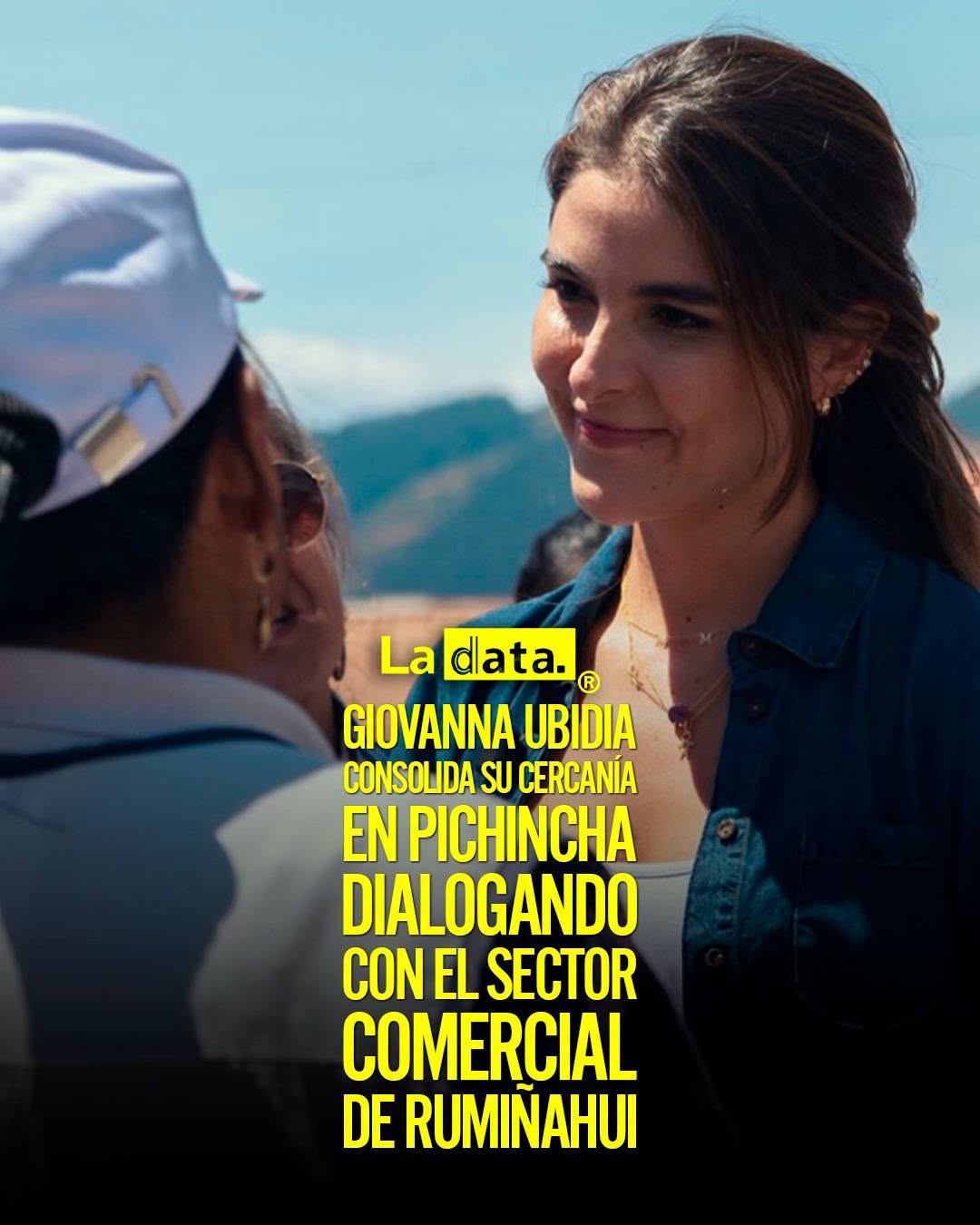 @ladataec 👈 ‎ ‎#ladata #TendenciaPolítica #GiovannaUbidia #Pichincha