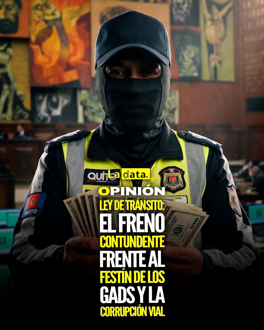 @ladataec 👈 ‎ ‎#ladata #TendenciaPolítica #LeyDeTránsito  #Asamblea