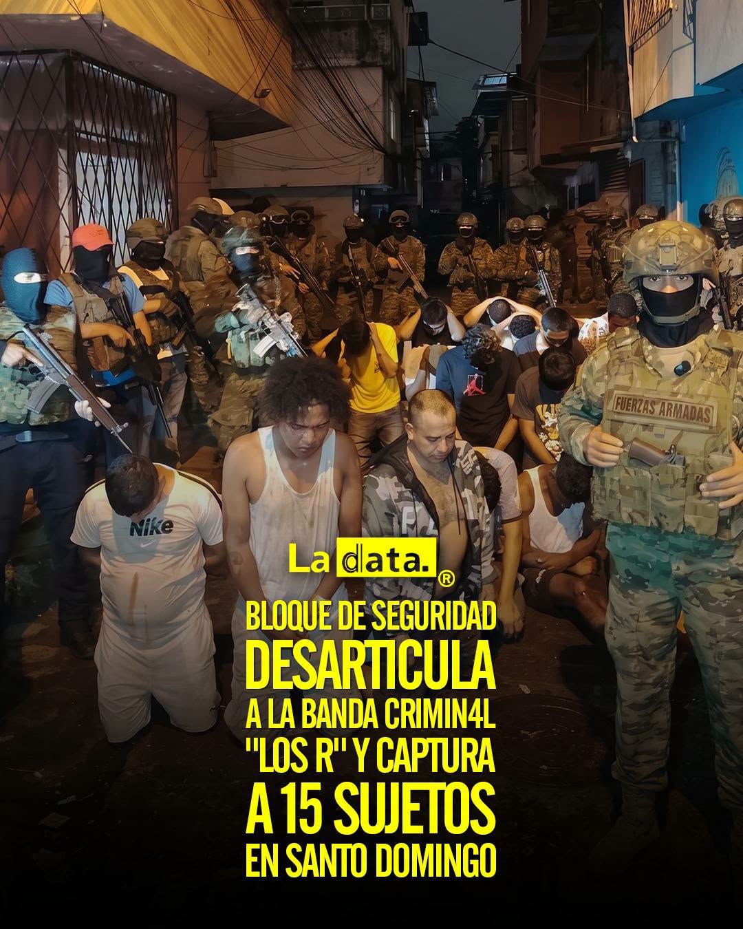 @ladataec 👈 ‎ ‎#ladata #TendenciaPolítica #BloqueDeSeguridad #SantoDomingo