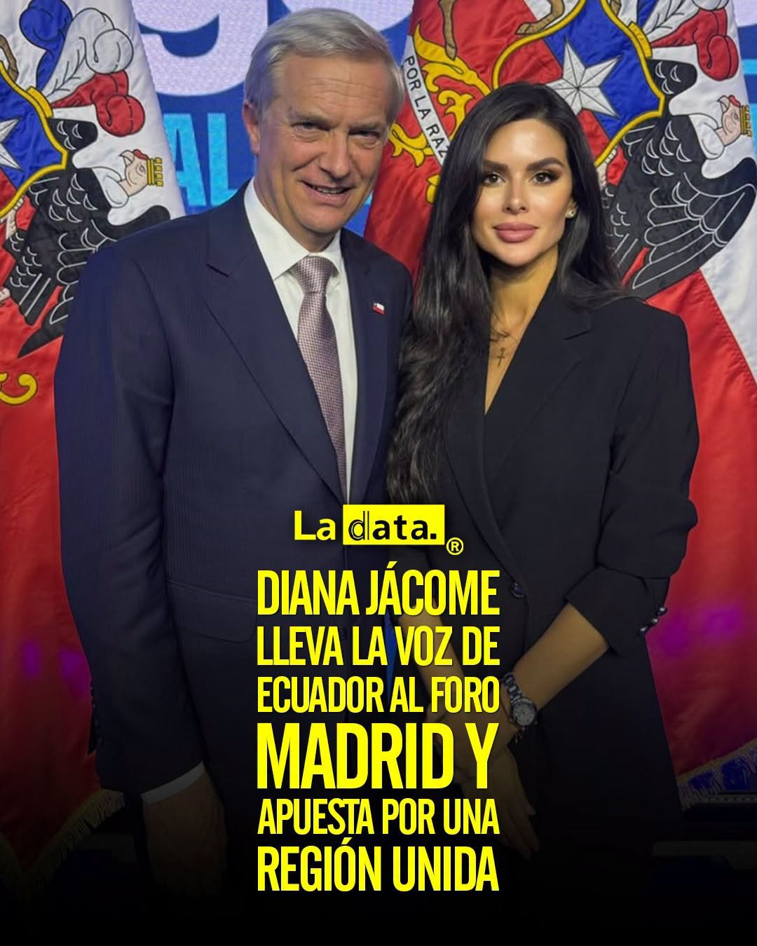 @ladataec👈 #ladata #TendenciaPolítica   #DianaJácome ##ForoMadrid
