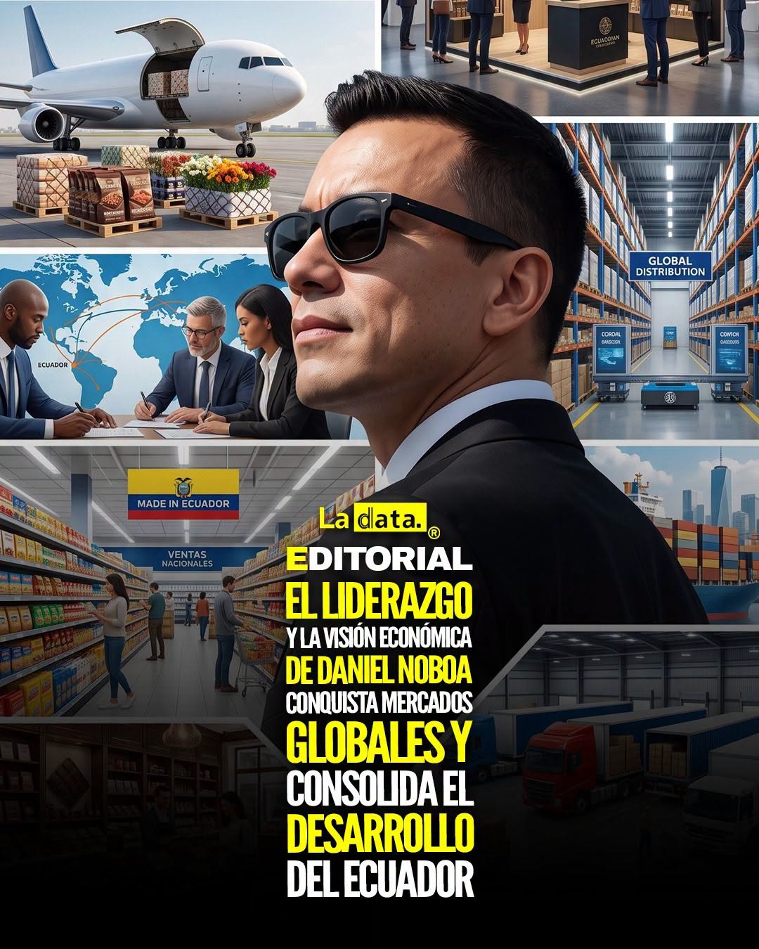 @ladataec 👈 ‎ ‎#ladata #TendenciaPolítica #DanielNoboa #Economía