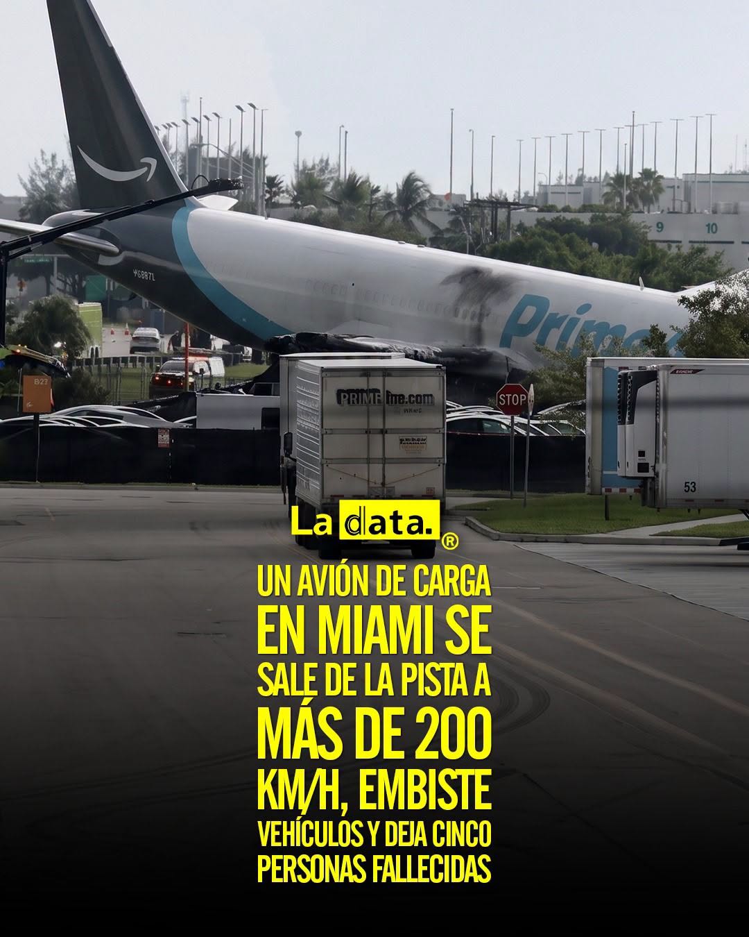 @ladataec 👈 #ladata #TendenciaPolítica #Miami #Accidente