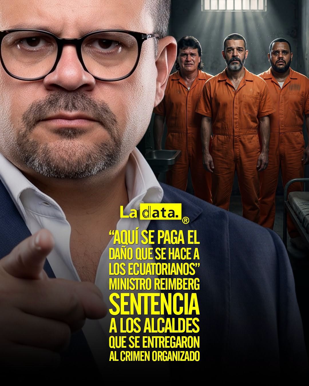 @ladataec 👈 #ladata #TendenciaPolítica #MinistroDelInterior #JohnReimberg