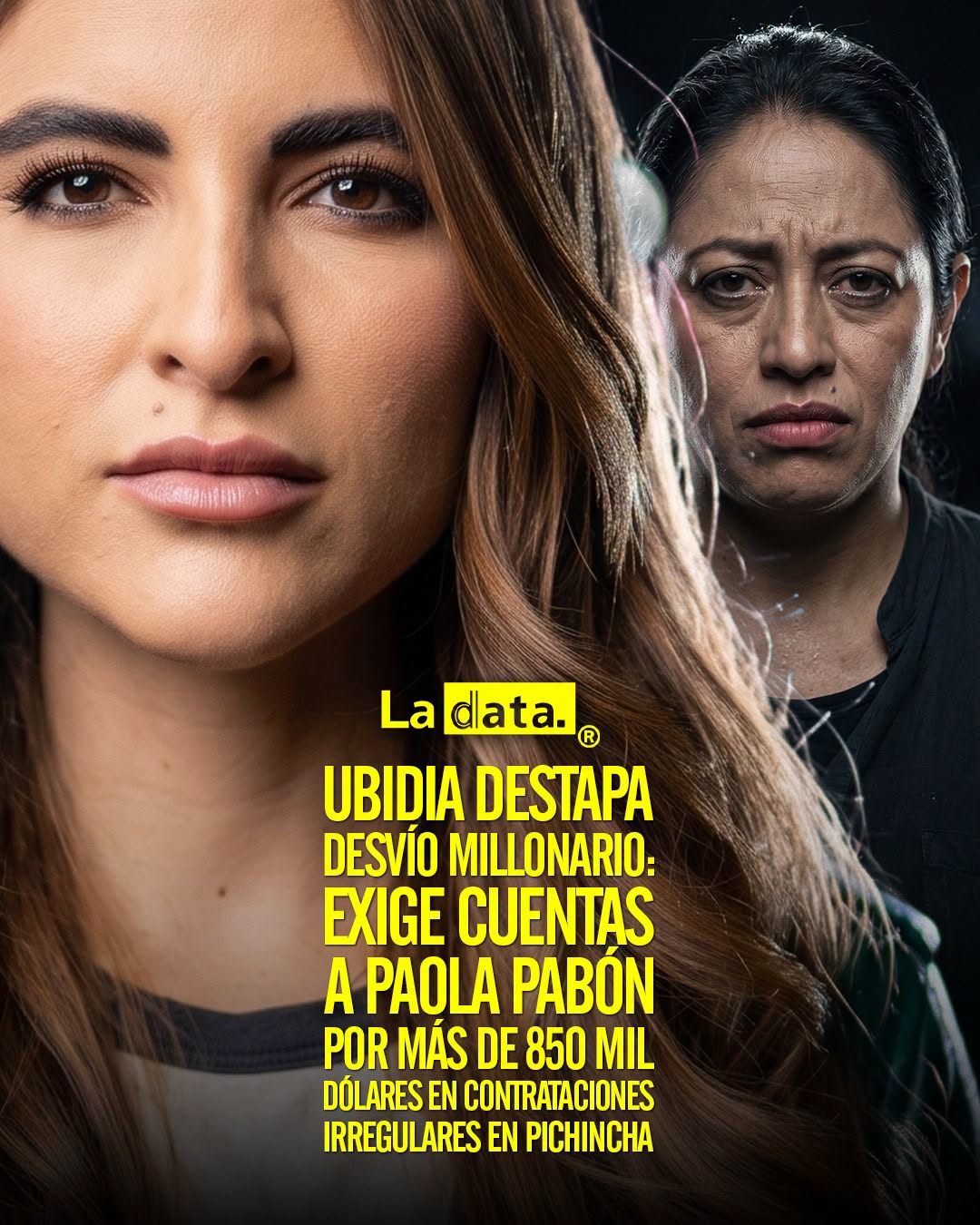 @ladataec 👈 ‎ ‎#ladata #TendenciaPolítica #GiovannaUbidia #Pichincha