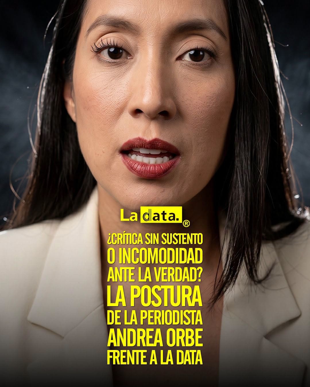 @ladataec👈 #LaData #TendenciaPolitica #AndreaOrbe #Periodismo