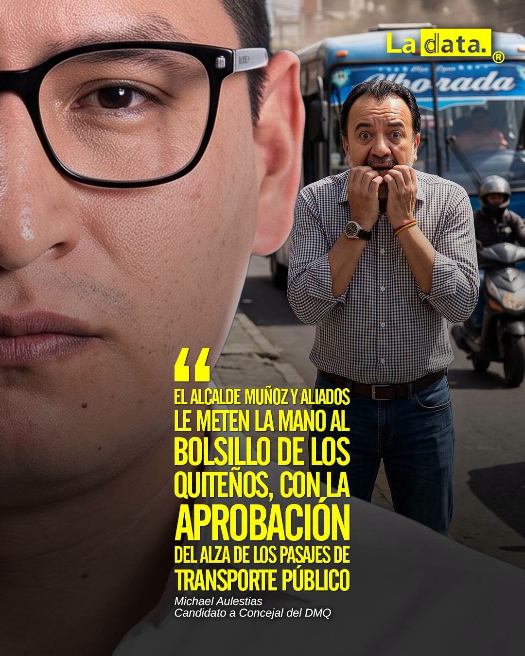 @ladataec👈 #LaData #TendenciaPolitica #PabelMuñoz #Quito