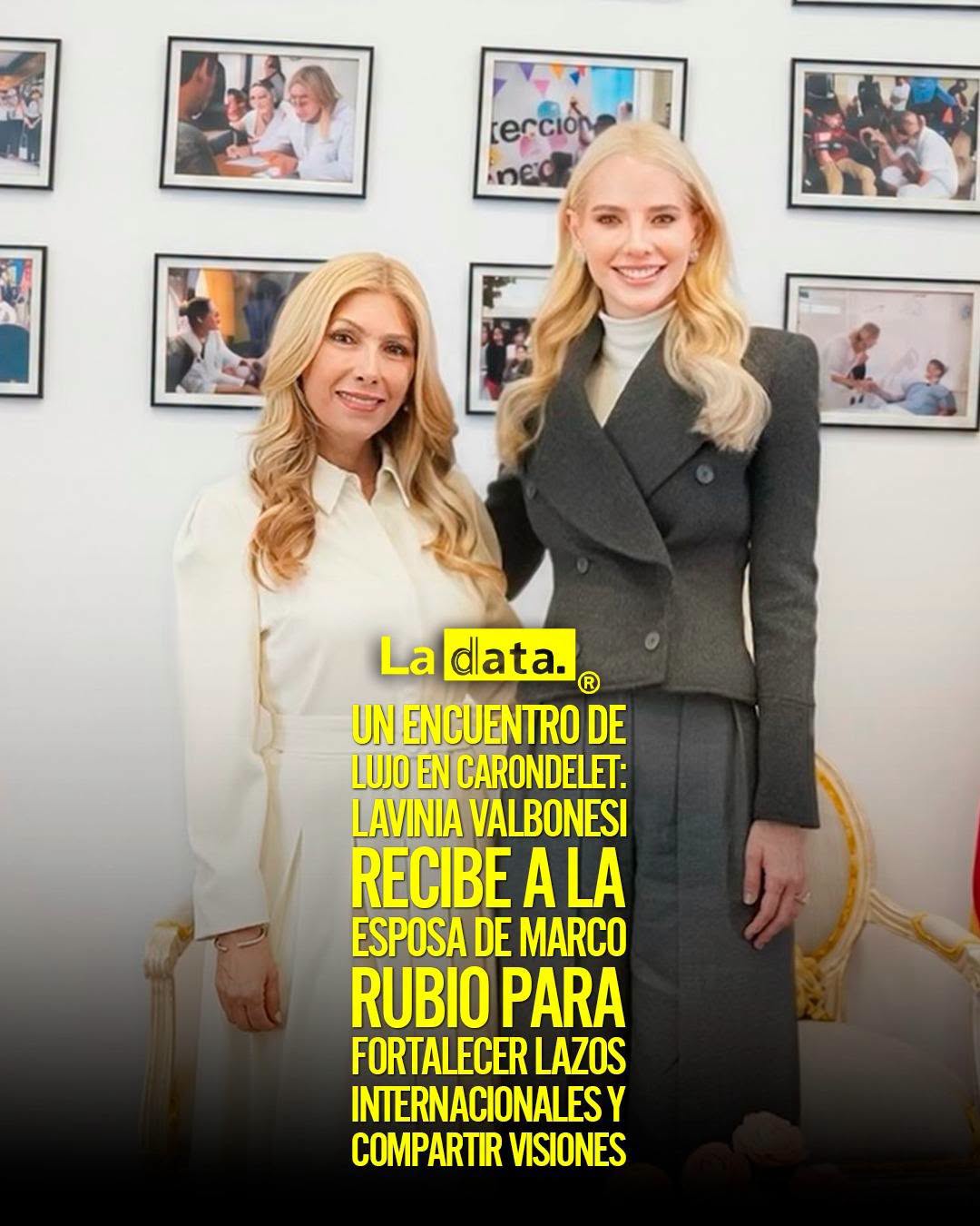 @ladataec👈 #ladata #TendenciaPolítica #DiplomaciaEcuador #LaviniaValbonesi