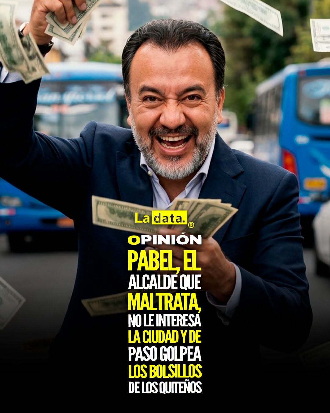 @ladataec 👈 ‎ ‎#ladata #TendenciaPolítica #PabelMuñoz #Quito