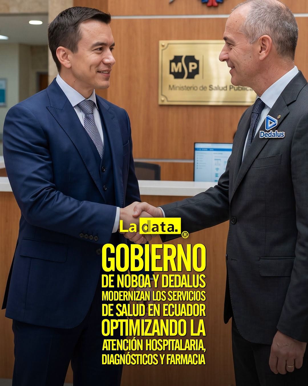 @ladataec 👈 ‎ ‎#ladata #TendenciaPolítica #SaludEcuador #Dadalus