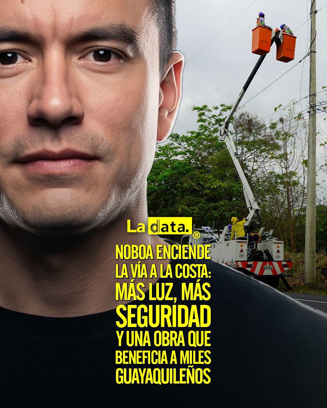 @ladataec 👈 #ladata #TendenciaPolítica  #Guayaquil #VíaALaCosta