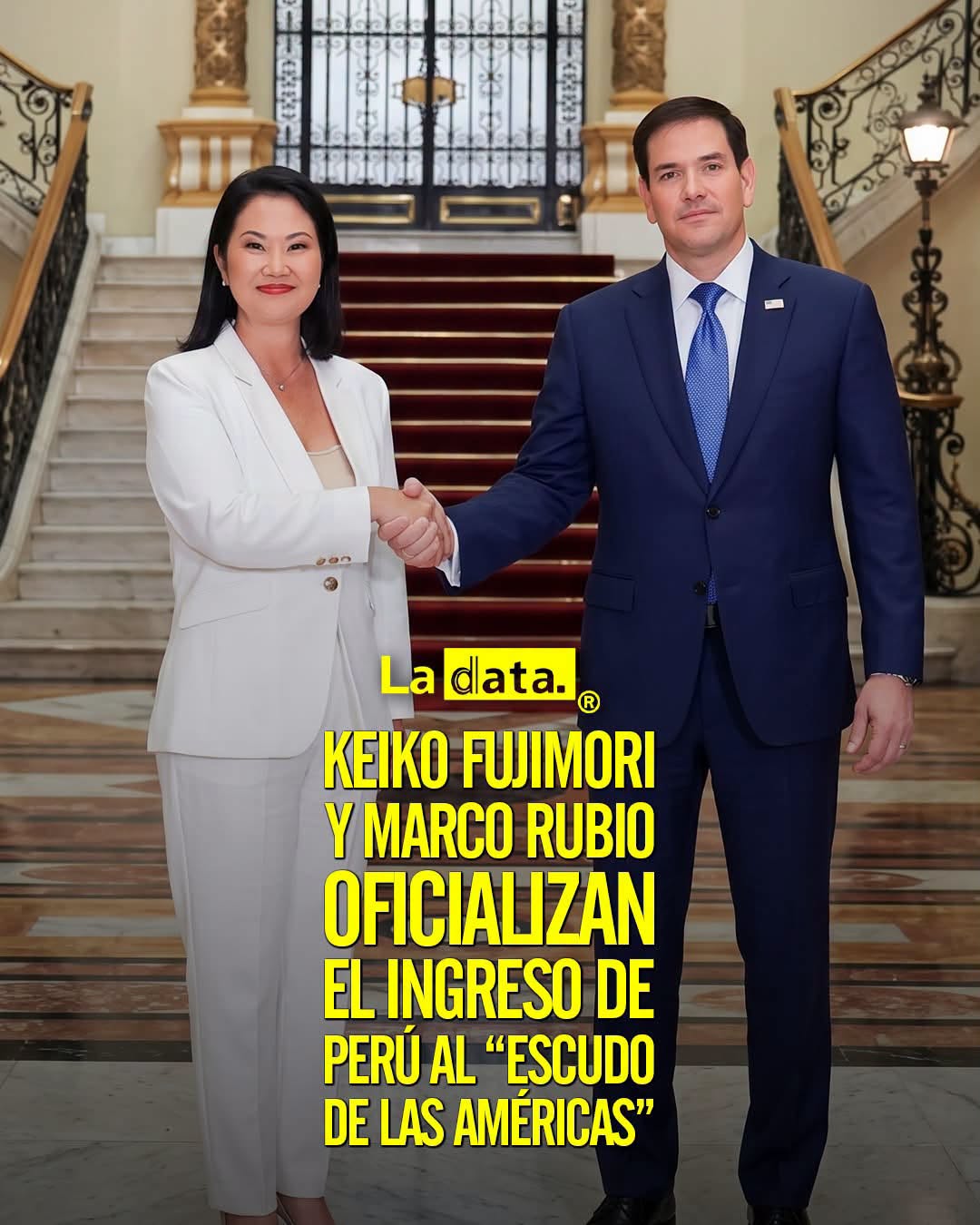 @ladataec 👈 #ladata #TendenciaPolítica #KeikoFujimori #MarcoRubio