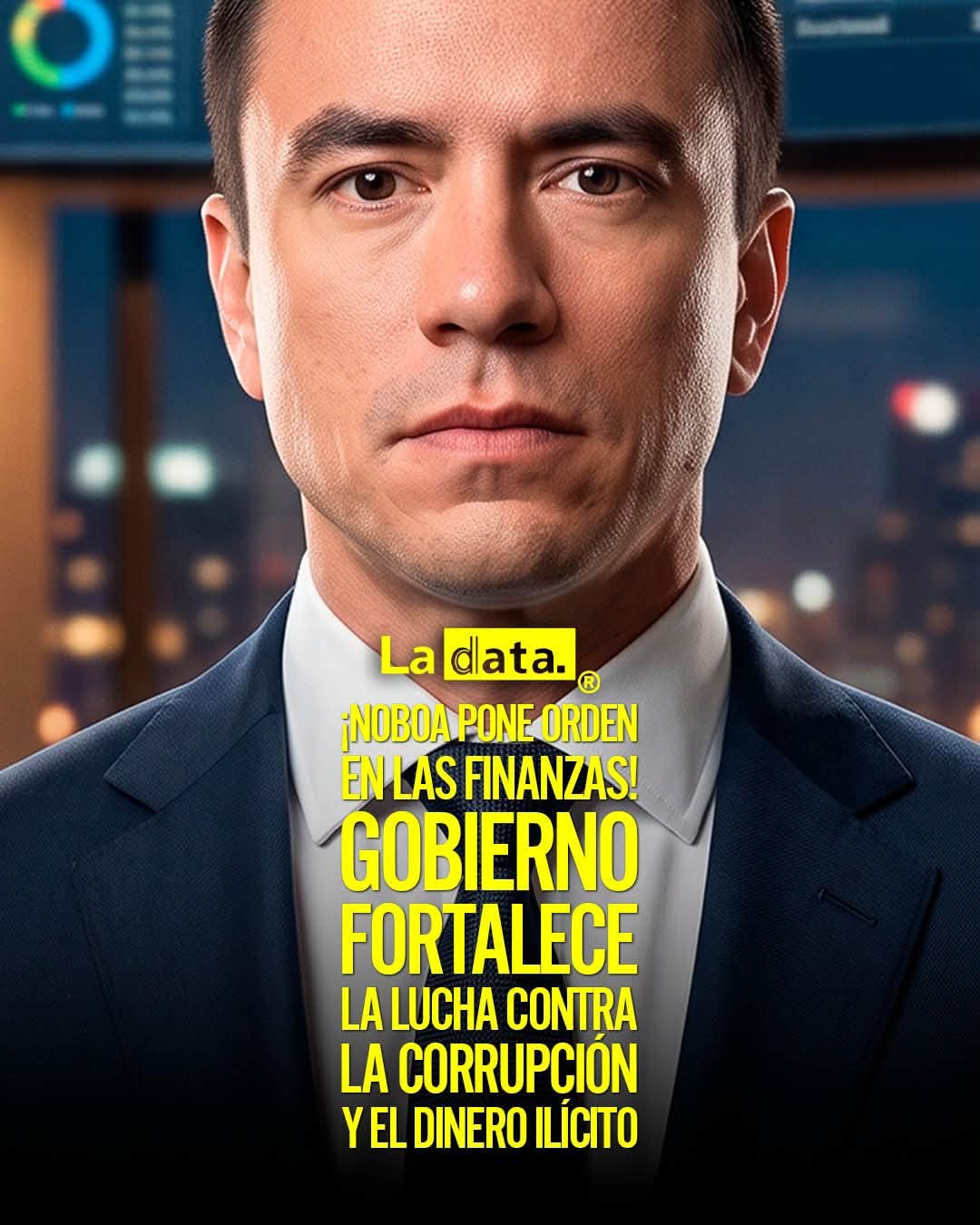 @ladataec👈 #LaData #TendenciaPolitica #DanielNoboa #Ecuador