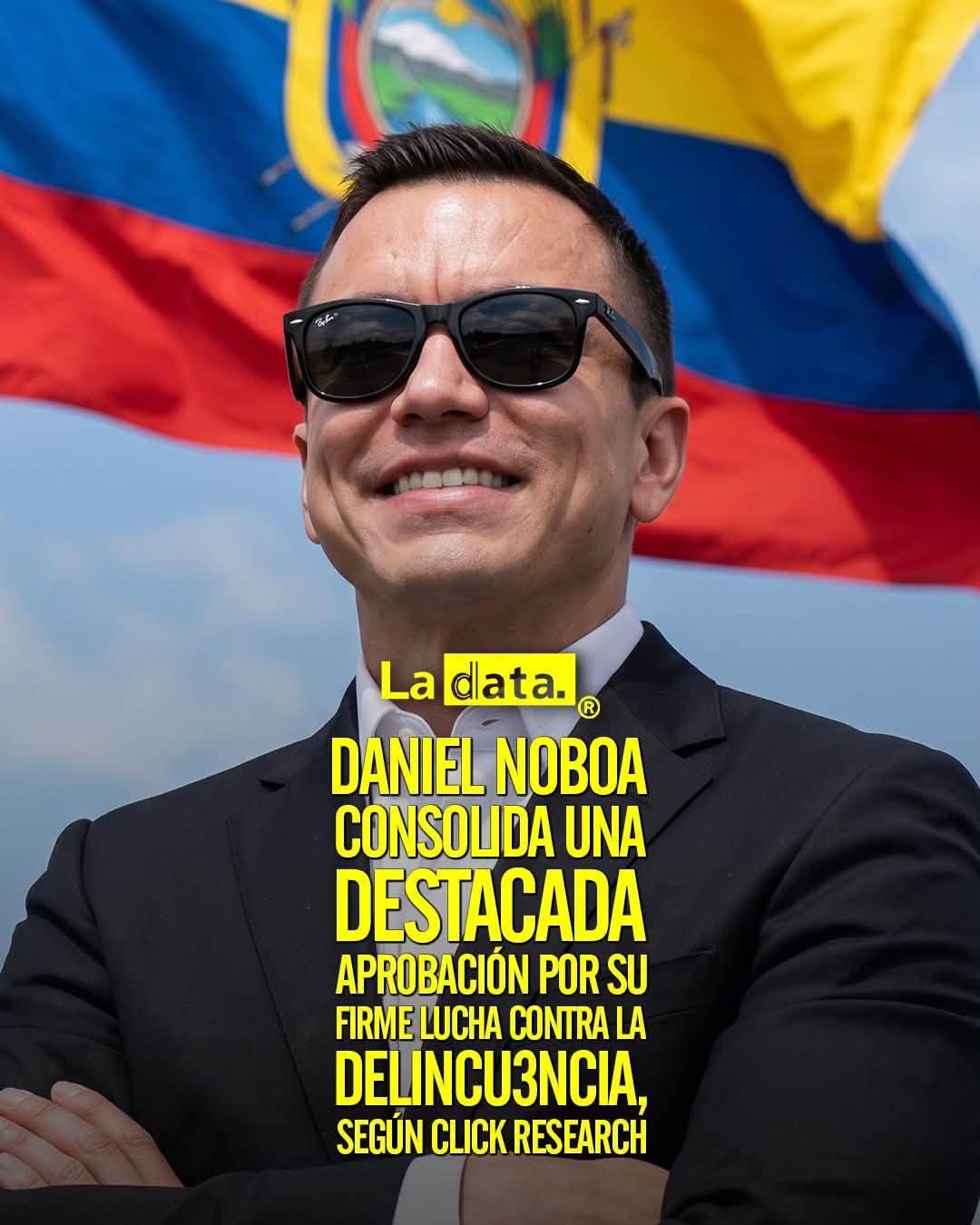 @ladataec 👈 ‎ ‎#ladata #TendenciaPolítica #DanielNoboa #Ecuador
