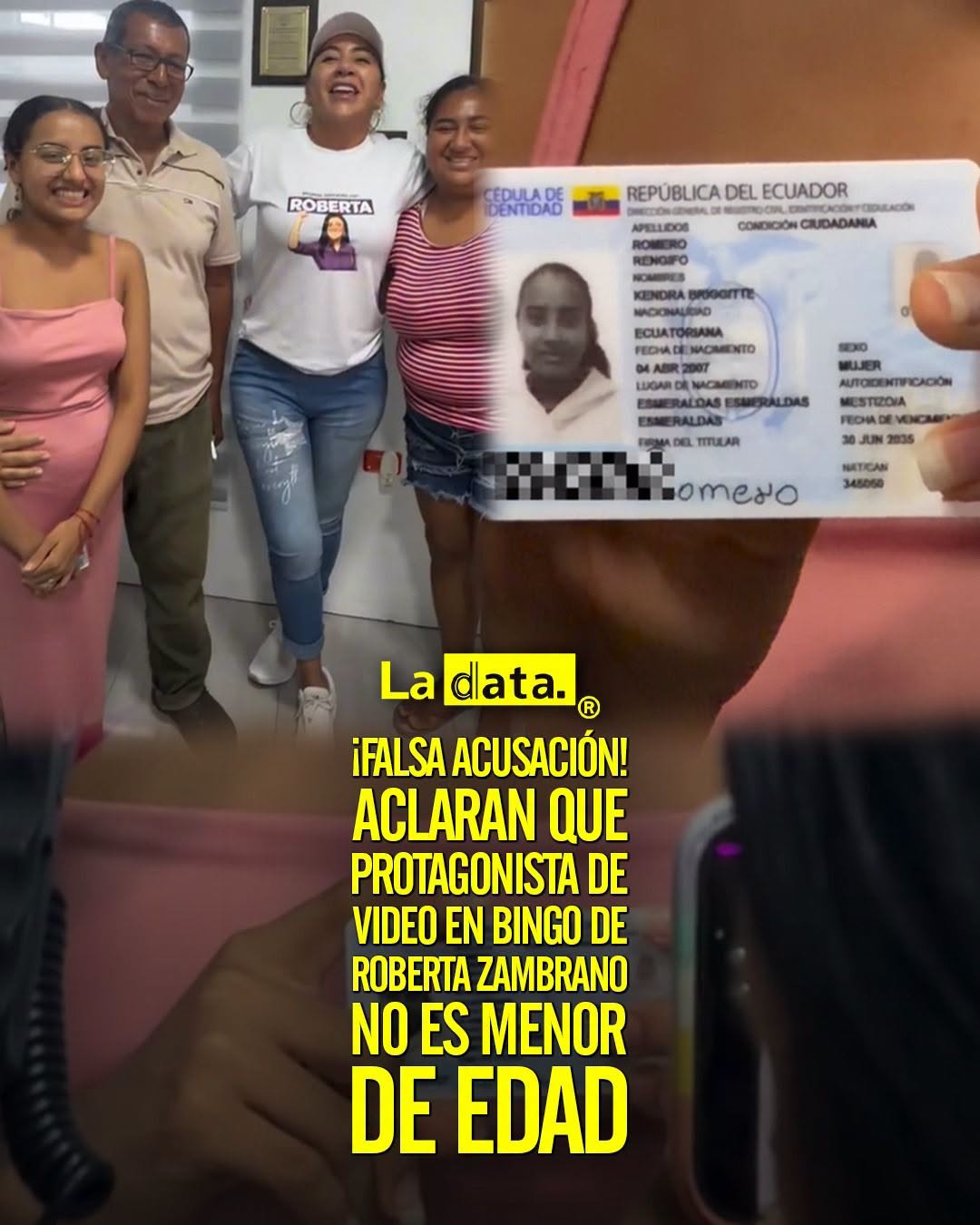 @ladataec👈 #ladata #TendenciaPolítica #RobertaZambrano #TrolerosDeRedesSociales