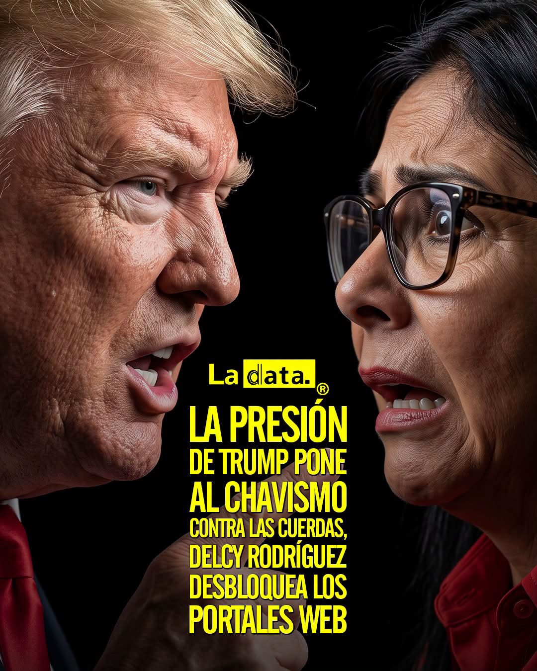 @ladataec👈 #ladata #TendenciaPolítica #Venezuela #DelcyRodríguez
