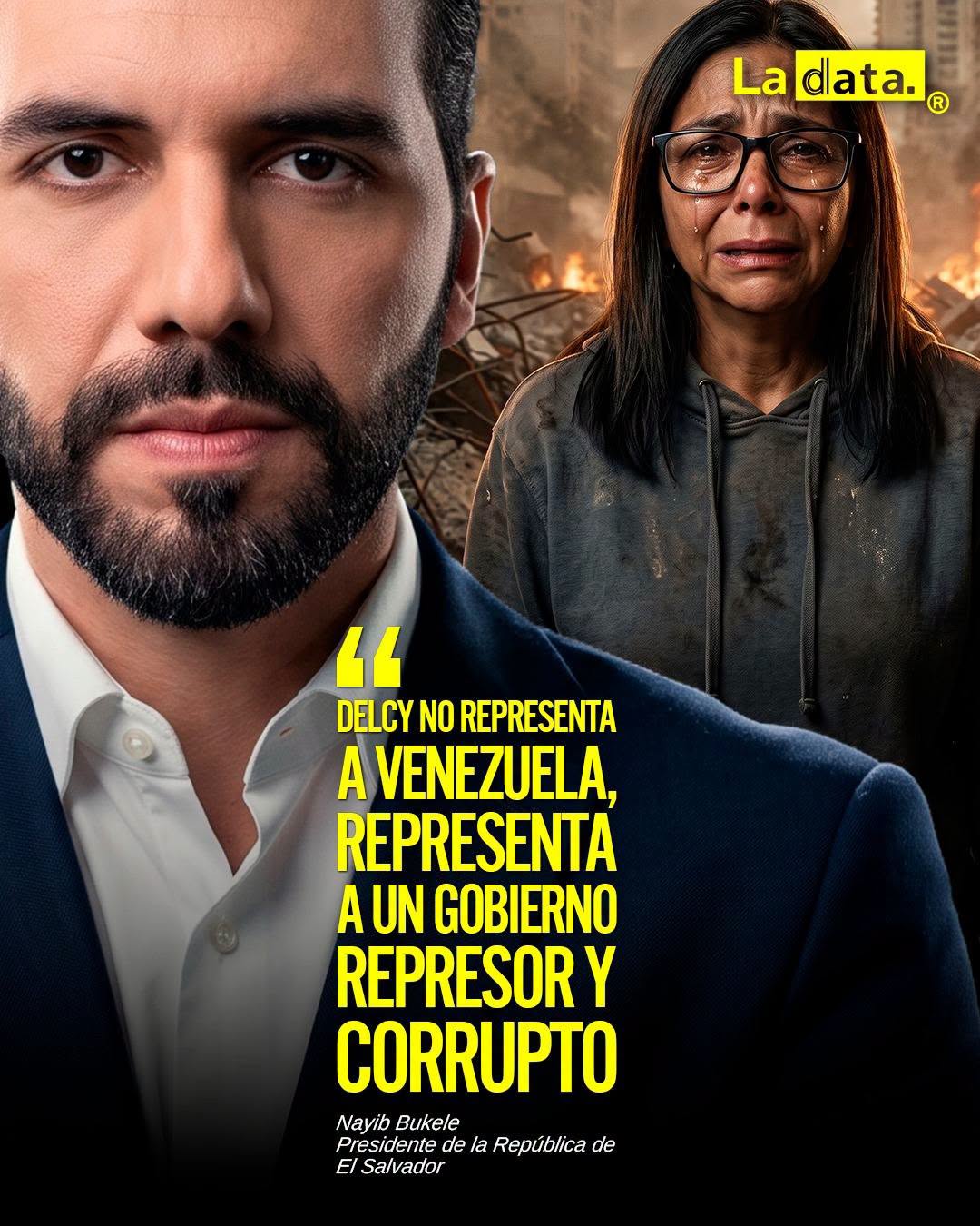 @ladataec 👈 ‎ ‎#ladata #TendenciaPolítica #ONU #DelcyRodríguez
