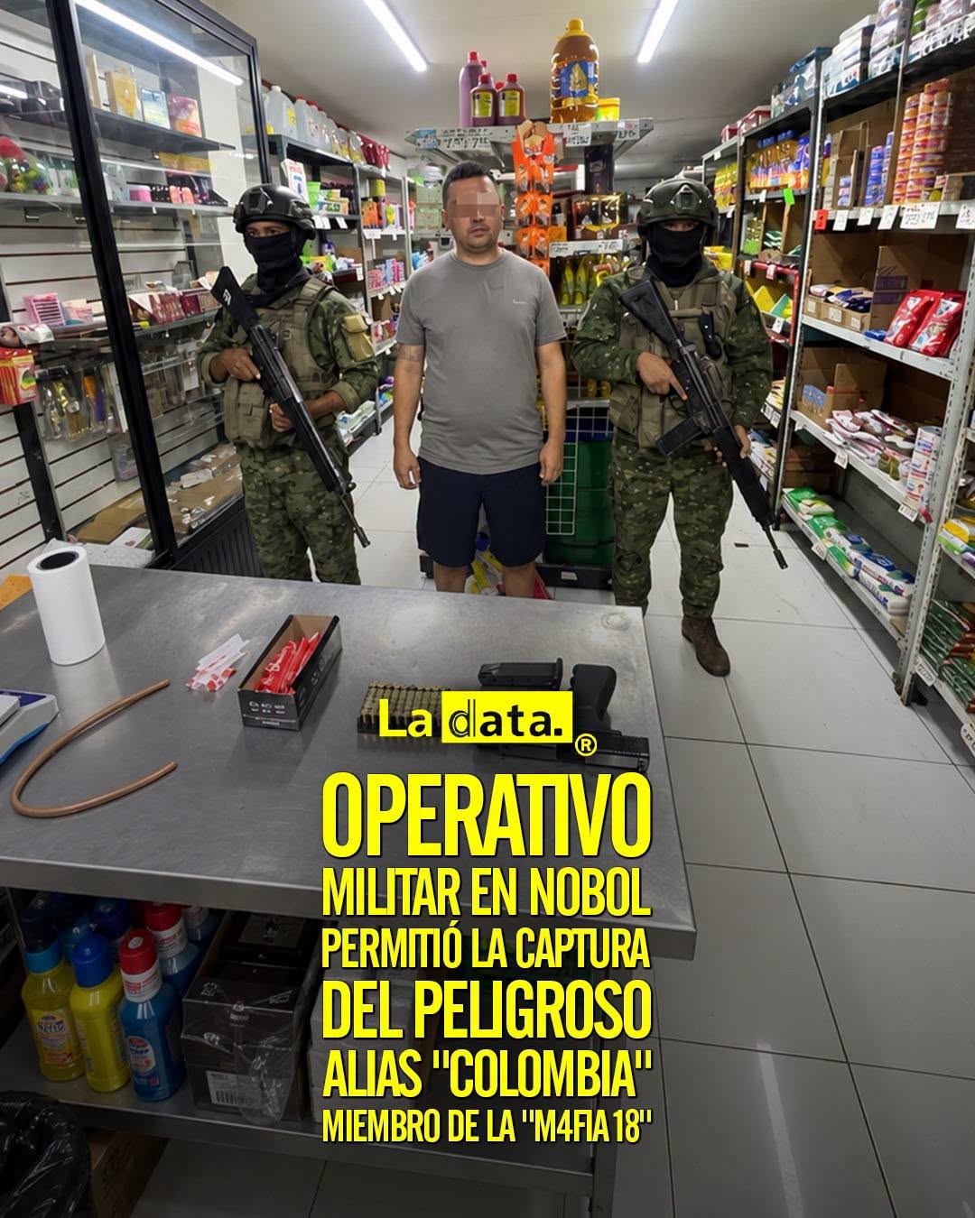 @ladataec 👈 ‎ ‎#ladata #TendenciaPolítica #OperaciónMilitar #Nobol