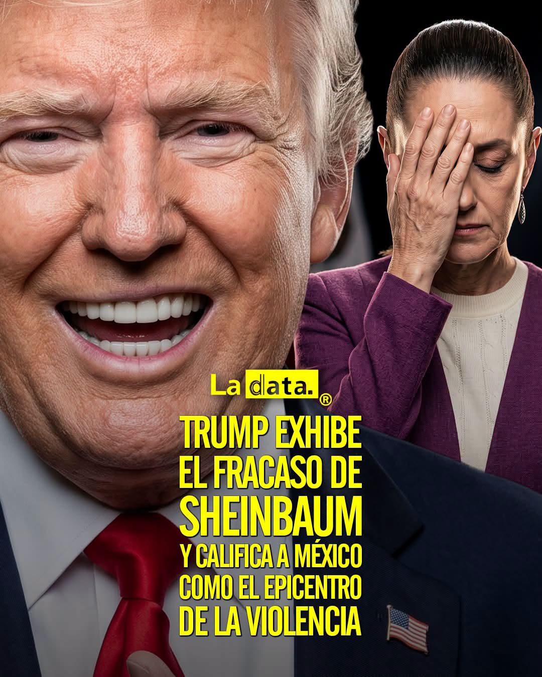 @ladataec 👈 ‎ ‎#ladata #TendenciaPolítica #DonaldTrump #ONU