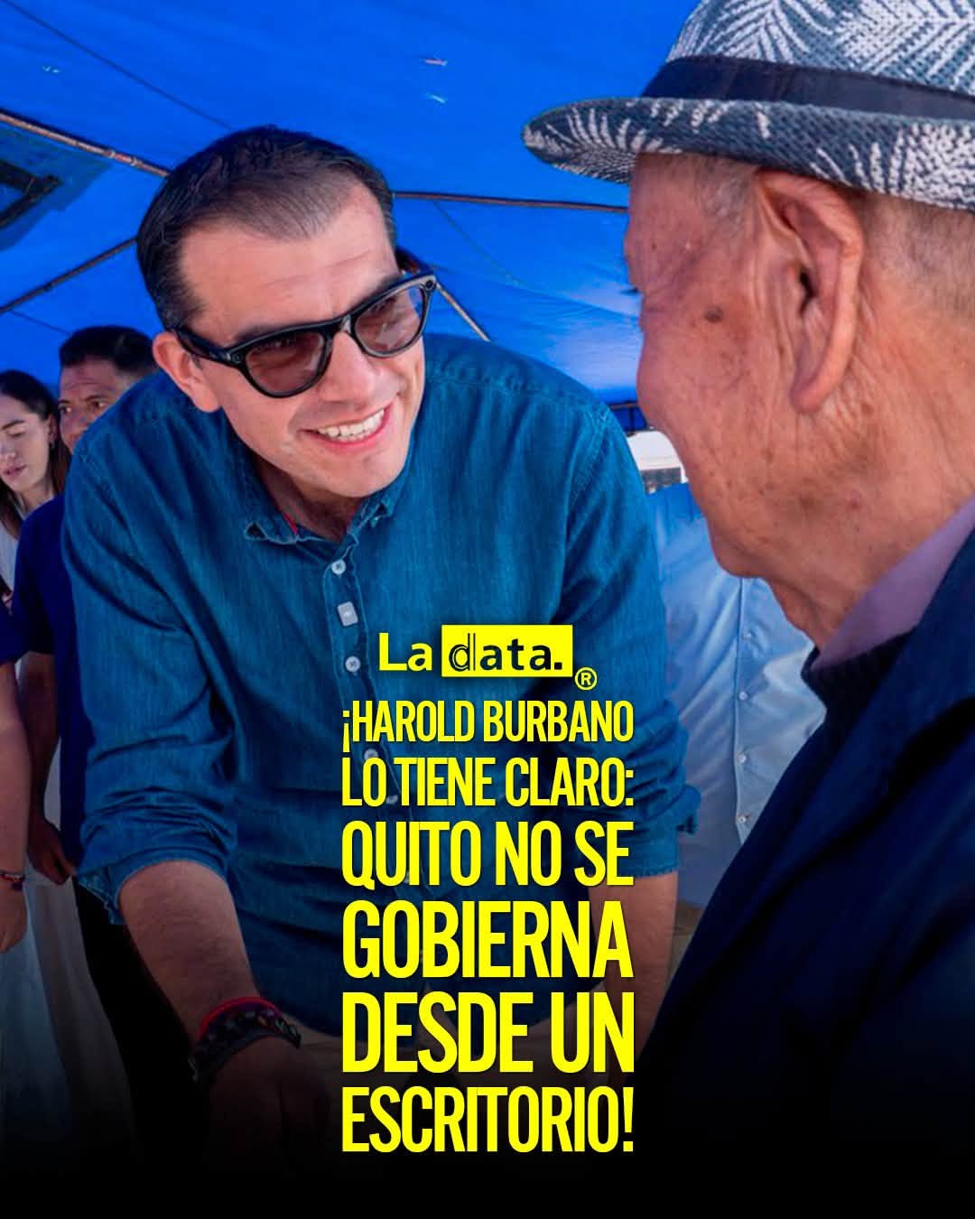 @ladataec👈 #LaData #TendenciaPolitica #Quito #HaroldBurbano