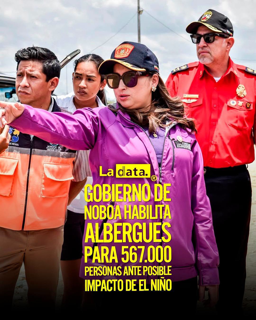 @ladataec👈 #LaData #TendenciaPolitica #ElNiño #AyudaSocial
