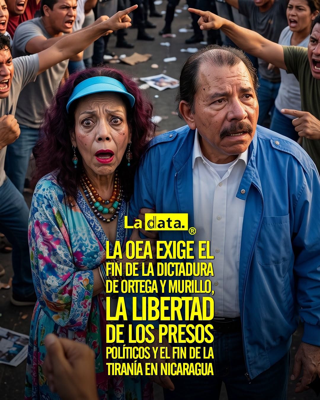 @ladataec 👈 ‎ ‎#ladata #TendenciaPolítica #Nicaragua #OEA