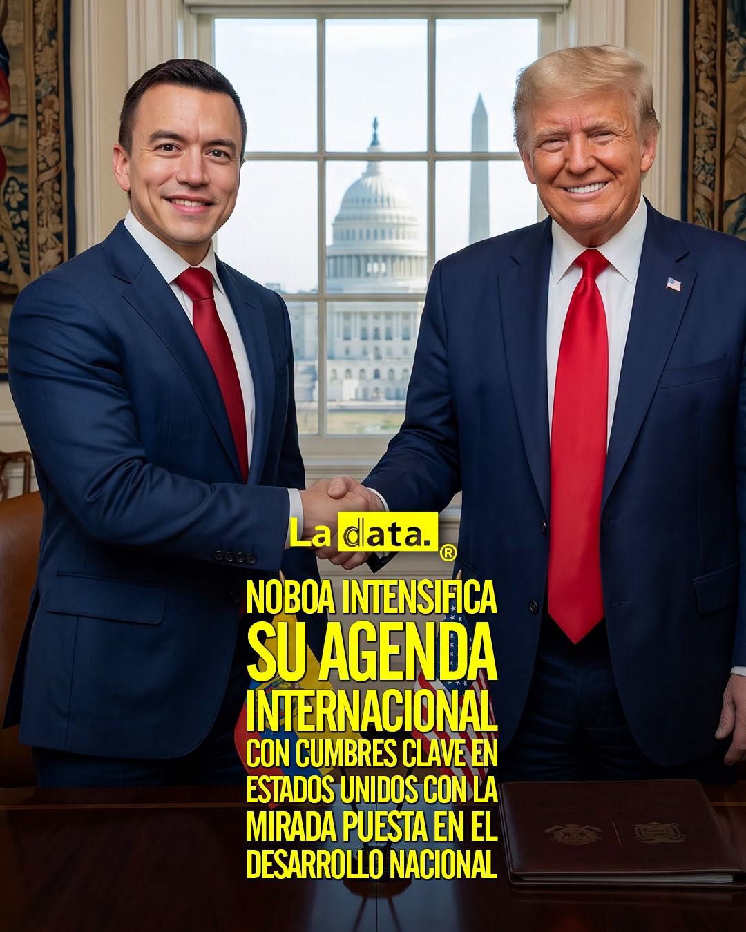 @ladataec 👈 ‎ ‎#ladata #TendenciaPolítica #DanielNoboa #Entrevista