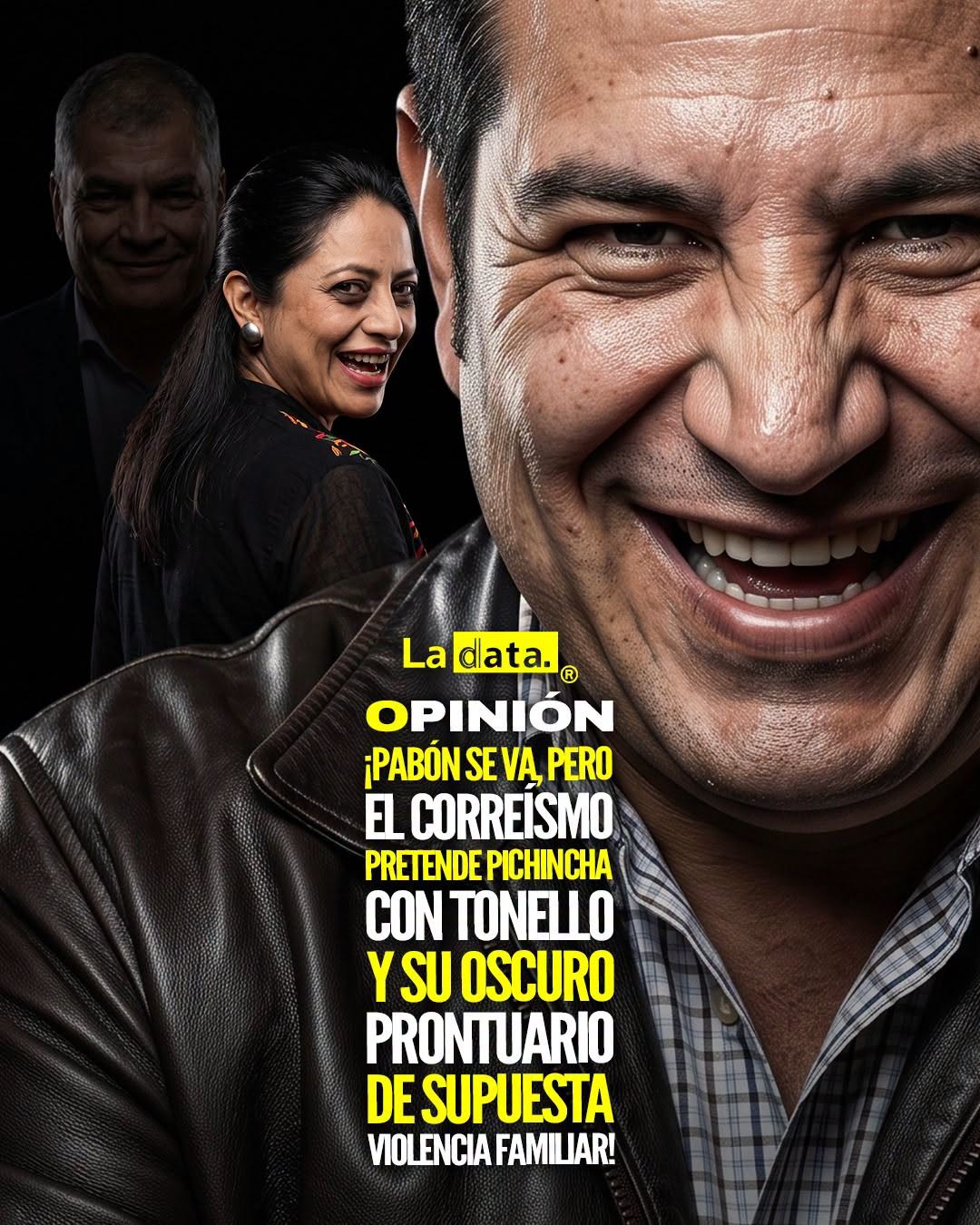 @ladataec 👈 ‎ ‎#ladata #TendenciaPolítica #Pichincha #AlexandroTonello