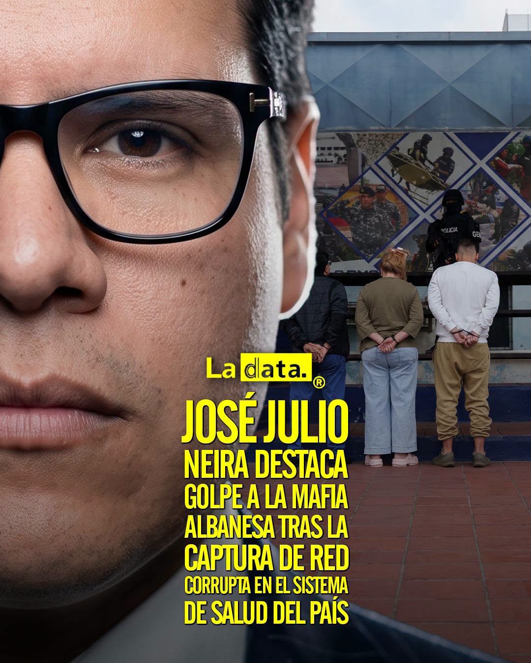 @ladataec 👈 ‎ ‎#ladata #TendenciaPolítica #JoséJulioNeira #Salud