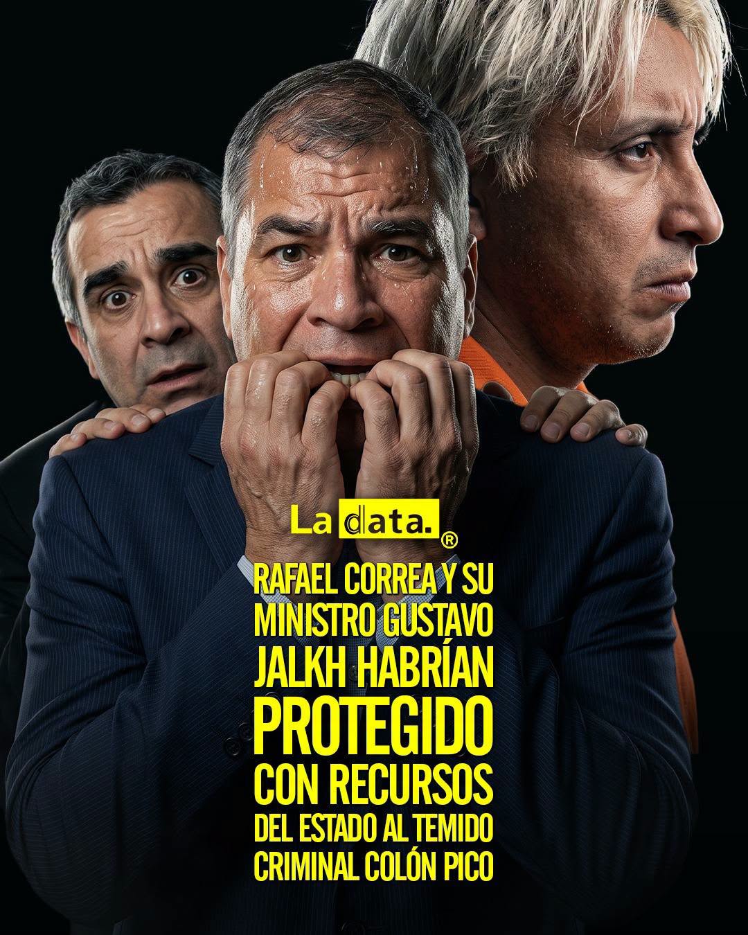 @ladataec 👈 ‎ ‎#ladata #TendenciaPolítica #ColónPico #GustavoJalkh