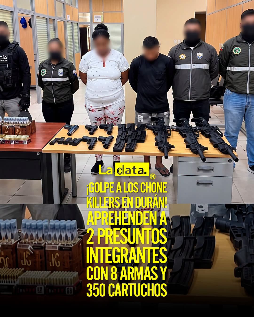 @ladataec👈 #LaData #TendenciaPolítica #Durán #ChoneKillers  #Seguridad #Armas #Ecuador