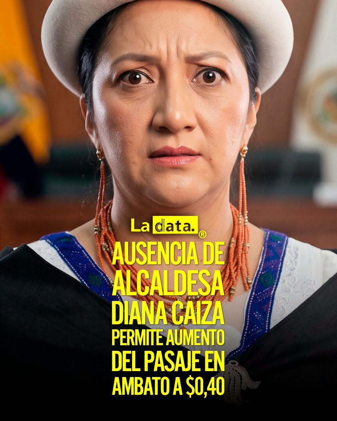 @ladataec👈 #LaData #TendenciaPolitica #Ambato #DianaCaiza