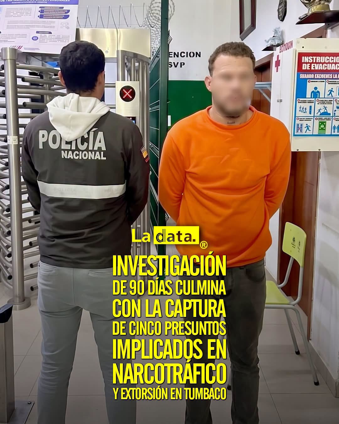 @ladataec 👈 ‎ ‎#ladata #TendenciaPolítica #PolicíaNacional #Tumbaco