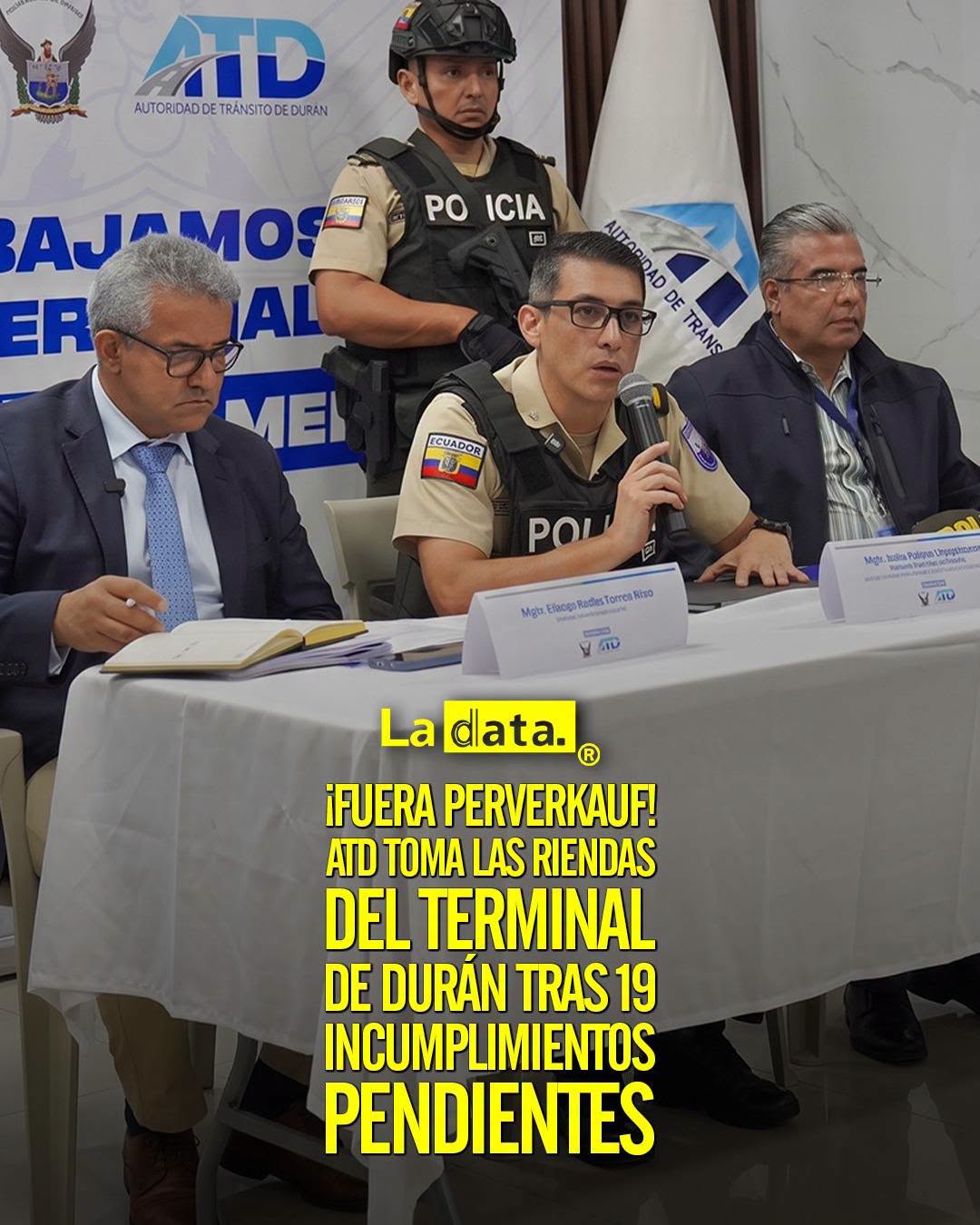 @ladataec👈 #LaData #TendenciaPolítica   #ATD #TerminalDeDurán