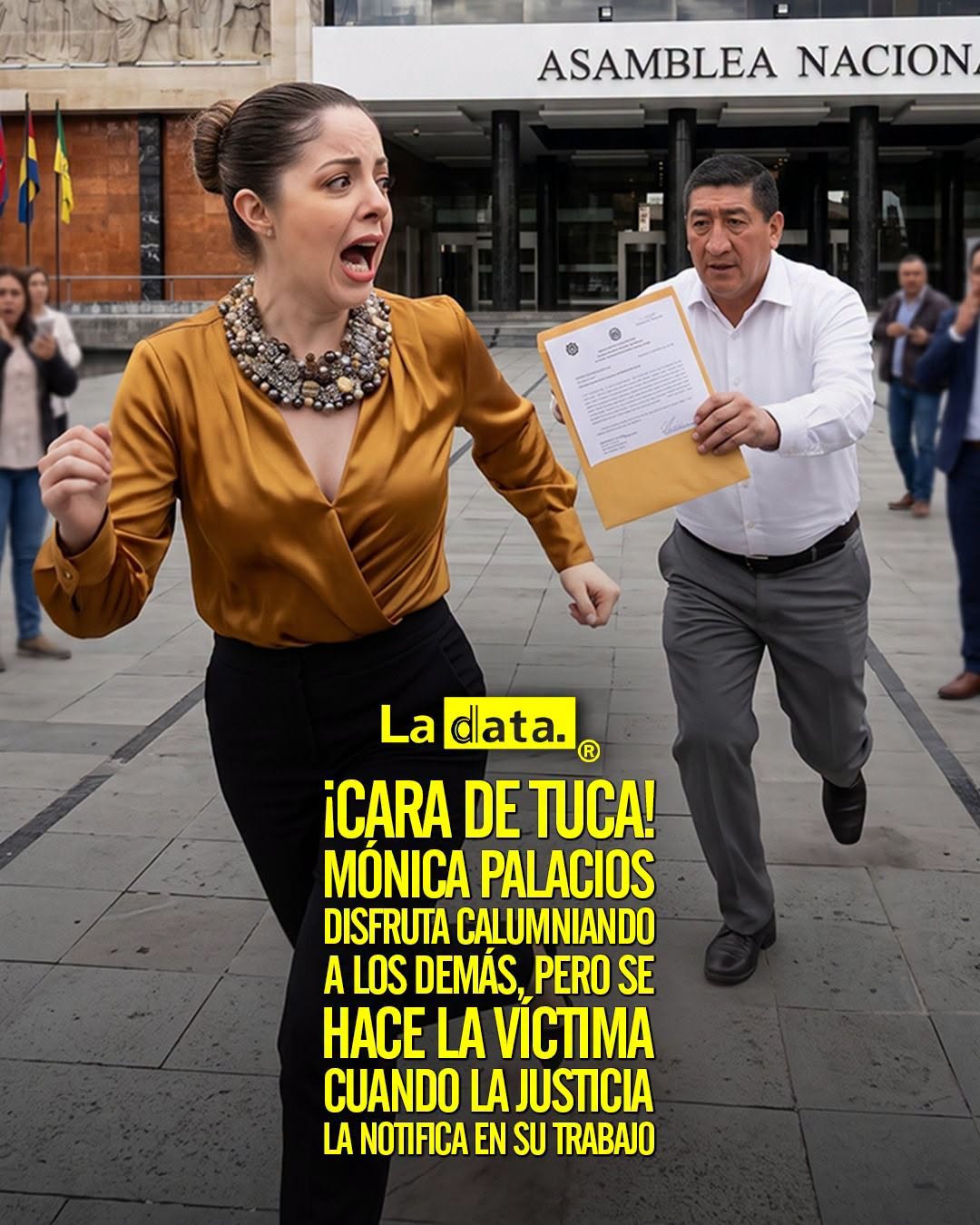 ​@ladataec 👈 ​#ladataec #tendenciapolitica #monicapalacios #asamblea #danielnoboa
