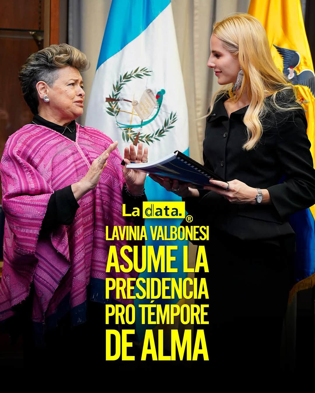 @ladataec👈 #LaData #TendenciaPolitica #LaviniaValbonesi #Ana